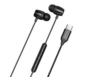 Hodetelefoner - Mcdodo HP-1050 in-ear wired headphones USB-C (black) - HP-1050