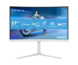 Skjerm - 27" Philips Evnia 5000 - 2560x1440 - 180Hz - Fast VA - HDR10 - 27M2C5501/00