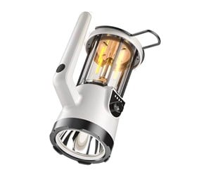 Lommelykter  - Superfire Camping light with searchlight M61 USB-C - M61