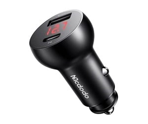 Mobil - Adaptere og ladere - Mcdodo CC-6810 USB-A + USB-C car charger 30W - CC-6810