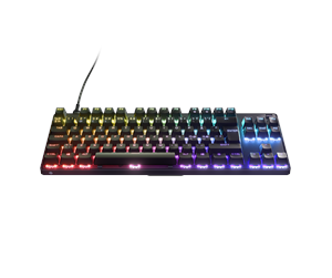 Tastatur - SteelSeries Apex 9 TKL - Gamingtastatur - Nordisk - Svart - 64849