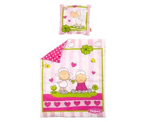 Dukker, Bamser & Utstyr - Heless Doll Blanket with Pillow - 4000