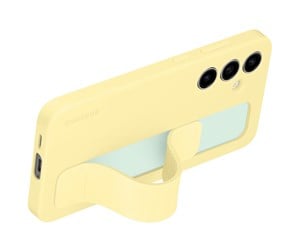 Mobil - Deksel og etui - Samsung Galaxy S24 FE Standing Grip Case - Yellow - EF-GS721CYEGWW