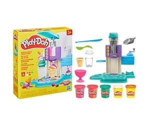 Byggesett - Hasbro Play-Doh Rainbow Swirl Ice Cream Playset - G00285L0