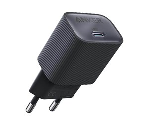 Mobil - Adaptere og ladere - Anker 511 Nano 4 30W USB-C Power Adapter - Black - A2337G11