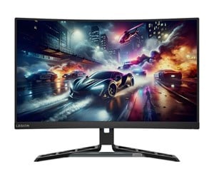 Skjerm - 27" Lenovo Legion R27qc-30 - 2560x1440 - 180Hz - VA - 67C6GAC2EU