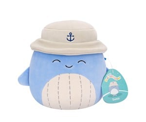 Dukker, Bamser & Utstyr - Squishmallows Samir the Whale 19 cm - 0196566452466