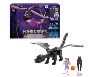 Figurer - Minecraft 15th Anniversary Ender Dragon 56 cm - HTN25