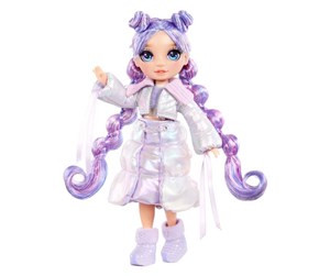 Dukker, Bamser & Utstyr - Little Tikes Rainbow High Winter Wonderland Doll - Violet Willow - 120865EUC