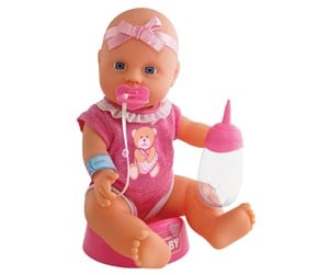 Dukker, Bamser & Utstyr - New Born Baby Doll with Accessories 4pcs. - 105030069