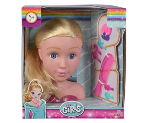 Dukker, Bamser & Utstyr - SIMBA DICKIE GROUP Girls Styling Hair Doll with Accessories - 105560145