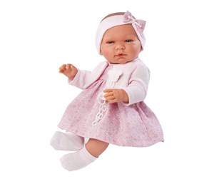 Dukker, Bamser & Utstyr - Asi Maria doll in rose dress with jacket 43 cm - 24364290