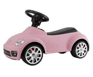 Kjøretøy - RASTAR Volkswagen Beetle Foot to floor car Pink - 85710