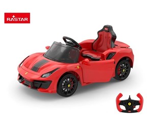 Utendørsleker - RASTAR 12V Ferrari 488 Pista Spider - 82900