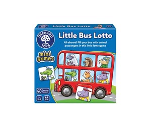 Brettspill & Puslespill - Orchard ORCHARD Little Bus Lotto Mini Game - 600355