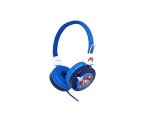 Hodetelefoner - OTL Super Mario Kids Core Wired Headphones - Blue - SM1109