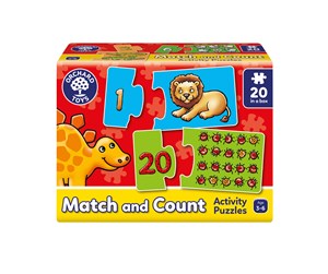 Puslespill - Orchard Match & Count - Puzzle set Gulv - 600219