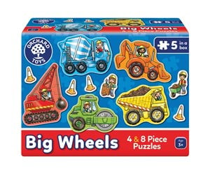 Puslespill - Orchard Big Wheels - Puzzle Set Gulv - 600201