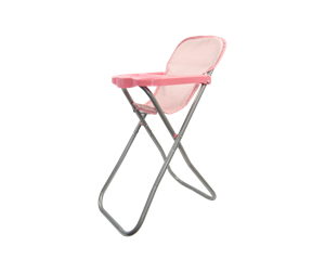 Dukker, Bamser & Utstyr - Happy Friend High Chair - 504372