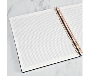 Blokker & Notisbøker - KOZO Squared Notebook A4 Premium Navy - 321900