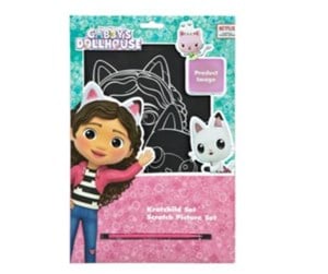 Kreative leker - Gabby's Dollhouse Scratch Art Set - GABY3094