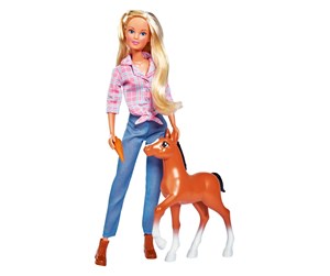 Dukker, Bamser & Utstyr - Steffi Love Little Horse Doll - 105733517