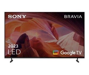 Digital skilting & Hotell TV - Sony Bravia Professional Displays FWD-55X80L X80L Series - 55" Class (54.6" viewable) LED-backlit LCD display - 4K - for digital signage - FWD-55X80L.A