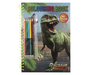 Arts & Crafts - Tilbehør - Legind Dino Coloring Book with Pencils - 130003