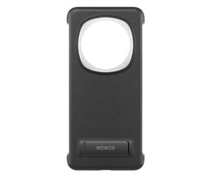 Mobil - Deksel og etui - Honor Magic6 Pro PU Bracket Case - Black - 5199AARH