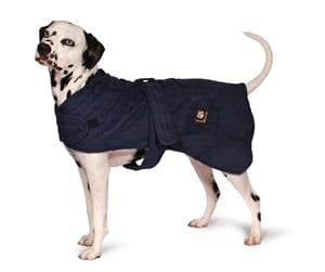 Hund - Danish Design - Dog bath robe navy 40cm - (D11340) - D11340