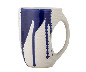 Kjøkkentilbehør - Bloomingville - Okayama Mug - Blue - Stoneware - 82060614