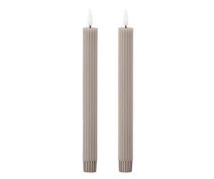 Dekorasjon - Bloomingville - Ponza LED Candles - Nature - Parafin - 82068214