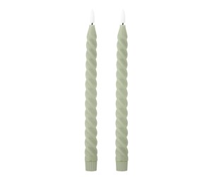 Dekorasjon - Bloomingville - Ponza LED Candles - Green - 82068213