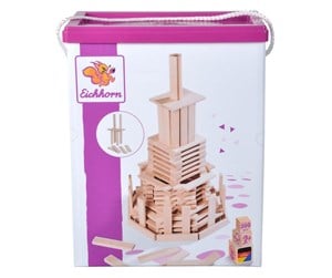 Babyleker - Eichhorn Wooden Building Planks 200 pcs. - 100001612