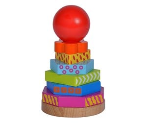 Babyleker - Eichhorn Wooden Stacking Game 8 pieces. - 100002255