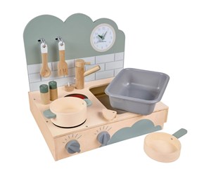 Rollelek - Eichhorn Wooden Take-Away Kitchen 10 pcs. - 100002700