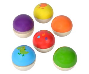 Treleker - Eichhorn Wooden Music Balls 6 pcs. - 100003487