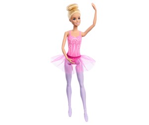 Dukker, Bamser & Utstyr - Barbie Ballerina Doll - Blonde Fashion Doll Wearing Purple Removable Tutu - HRG34