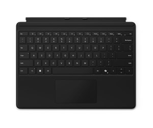 Tastatur - Microsoft Surface Pro Keyboard - keyboard - with trackpad accelerometer - black Input Device - Tastatur - Svart - EP2-00400