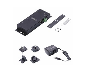 Nettverksutstyr - StarTech.com 4P Serial to Ethernet Adapter IP LAN to RS232 DB9 Converter - device server - TAA Compliant - I43-SERIAL-ETHERNET