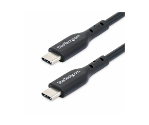 USB - StarTech.com 3m USB-C Charging Cable USB C Cable 60W 3A PD - USB-C cable - 24 pin USB-C to 24 pin USB-C - 3 m - USB2CC3MBKE