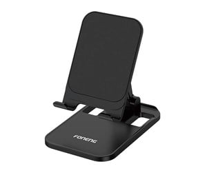 Mobil - Andre tilbehør - Foneng CP108 Folding Phone Stand Black - CP108 Black