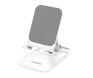 Mobil - Andre tilbehør - Foneng folding phone stand CP108 White - CP108 White