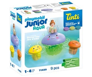 Playmobil - Playmobil Aqua - Junior & Tinti - Colourful Jelly Fish Family - 71439