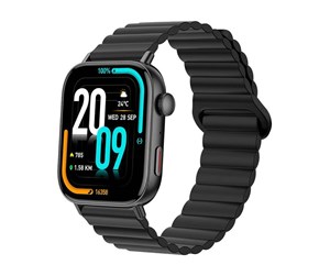 Smartklokke, Smartwatch & Sportsklokke - Colmi C8 Max smartwatch with magnetic strap (black) - C8 Max Black Mag