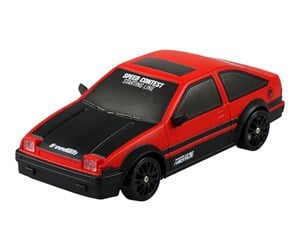 Fjernstyrt - Amewi Drift Sport Car 1:24  Red 4WD 2.4GHz RTR - 21083