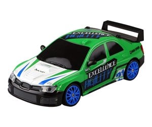 Fjernstyrt - Amewi Drift Sport Car 1:24 Green 4WD 2.4GHz RTR - 21085