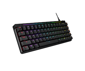 Tastatur - ASUS ROG Falchion ACE HFX - Magnetic switch - Gamingtastatur - Nordisk - Svart - 90MP03VE-BKNA20