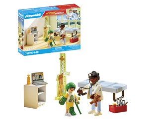 Playmobil - Playmobil City Life - Pediatrician with Teddy Bear - 71619