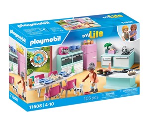 Playmobil - Playmobil My Life - Kitchen with Dining Place - 71608